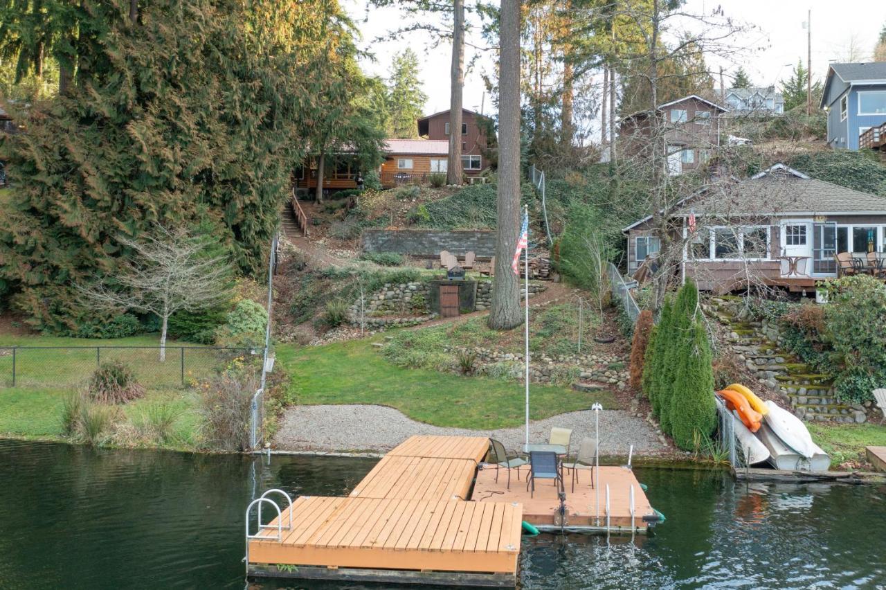 Koi Story Cabin On The Lake - Waterfront, Near Bike Trail Maple Valley Exteriör bild