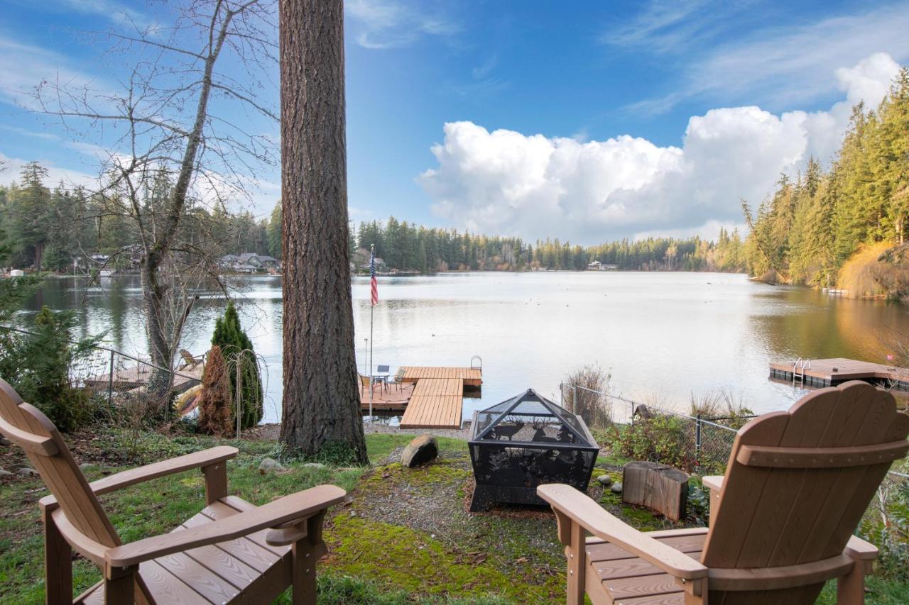 Koi Story Cabin On The Lake - Waterfront, Near Bike Trail Maple Valley Exteriör bild