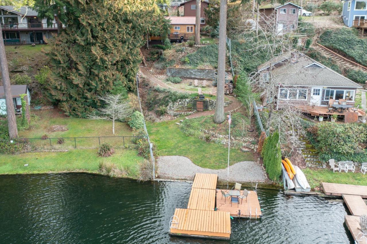 Koi Story Cabin On The Lake - Waterfront, Near Bike Trail Maple Valley Exteriör bild